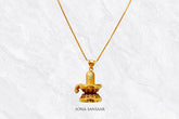 Anugrah Gold Shivling Pendant | Sona Sansaar